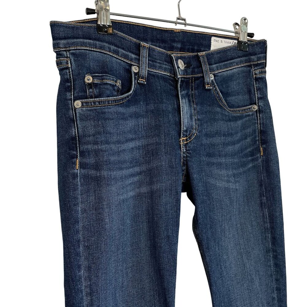 Rag & Bone Capri Distressed Jeans in Hampton, 25 - Picture 4 of 11